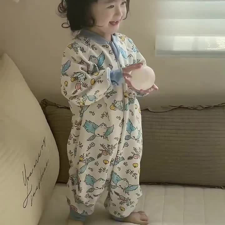 AEgtesol婴儿纯棉拆袖分