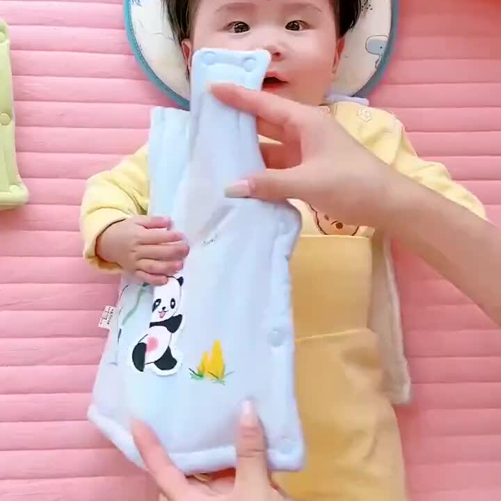 婴儿马甲秋冬季保暖夹棉