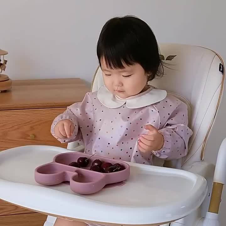 丹麦宝宝罩衣穿衣防水吃