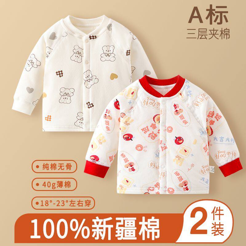 婴儿保暖外套男女宝宝家