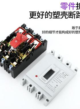 空气开关DZ20Y-100A/3300 160 225 400A 630 DZ20C-250塑壳断路器