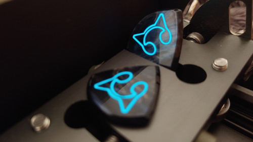 BangG Dream/Roselia/朝日六花/二刺猿/二次元手工夜光拨片