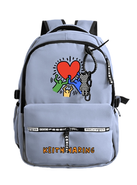 凯斯哈林keithharing双肩背包
