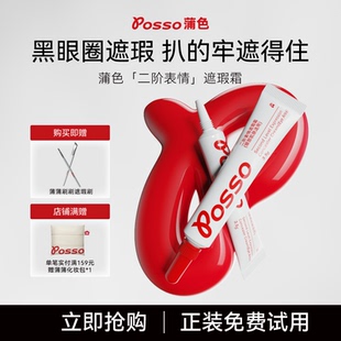 【双支装】POSSO蒲色遮瑕膏 遮盖黑眼圈泪沟 三文鱼色+提亮色