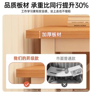 简约办公桌卧室书桌长方形工作台简易学生学习桌子 电脑桌家用台式