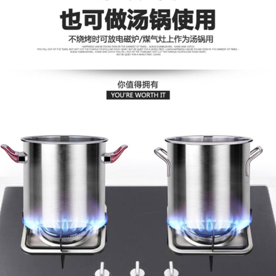 电烤羊肉串炉子家庭烧烤桶炉家用圆形电烤炉子考串烤肉插电吊烤炉
