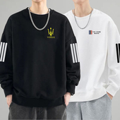 薄款 男款 卫衣春秋季 上衣服青少年宽松百搭ins潮流休闲运动打底T恤