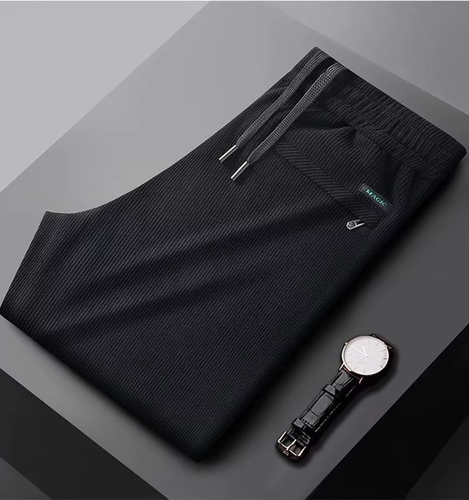 Мужские демисезонные утепленные спортивные штаны для отдыха, большой размер, свободный прямой крой