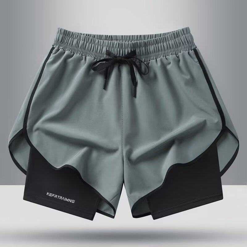 清仓捡漏外贸原单冰丝短裤男夏季三分沙滩运动裤速干跑步健身训练,男装,短裤,淘宝优惠券,粉丝福利购,淘宝优惠卷