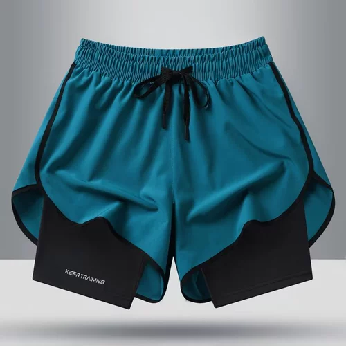 Шелковые летние дышащие шорты, спортивные штаны для спортзала, баскетбольный комплект, свободный крой, для бега