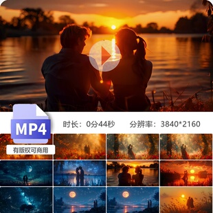 高清爱情情人节礼物花束玫瑰巧克力浪漫约会烛光晚餐亲密视频素材