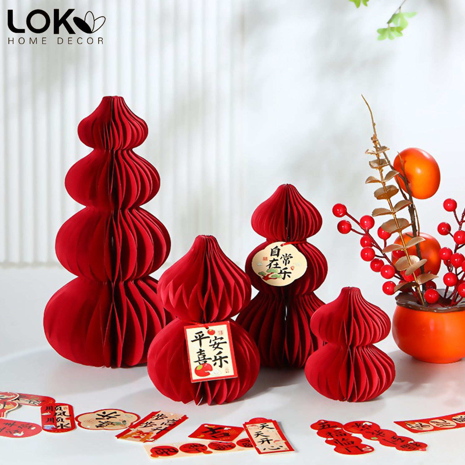 新中式折纸葫芦摆件乔迁新居新年装饰品喜庆氛围客厅桌面布置摆件,家居饰品,装饰摆件,淘宝优惠券,粉丝福利购,淘宝优惠卷