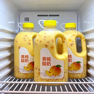 20瓶黄桃酸奶营养早餐风味整箱秋冬饮品礼箱 220ml 官方正品