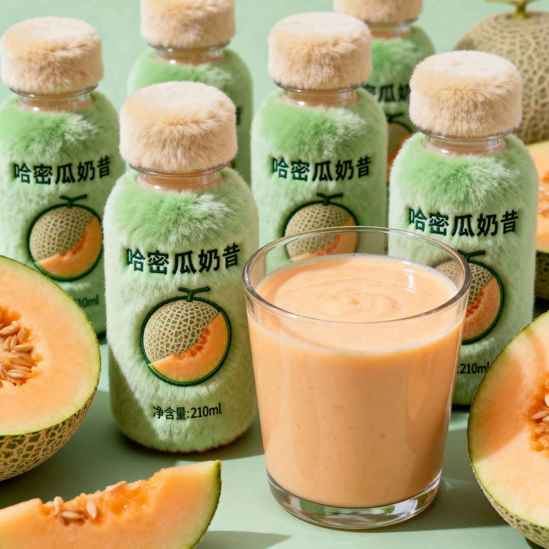 【现货速发】哈密瓜奶昔风味饮料官方推荐丝滑果香浓郁年货送礼