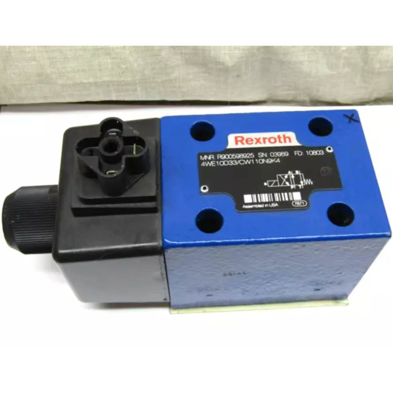 【议价】Rexroth R900598925电磁阀4WE10D33