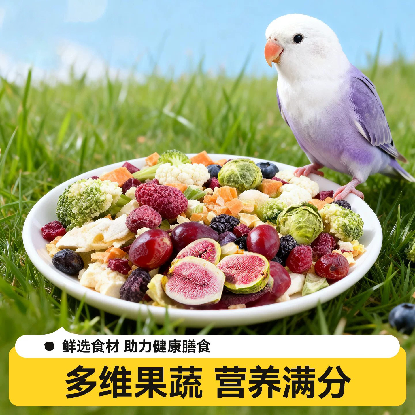 鹦鹉零食水果蔬菜冻干训练奖励牡丹玄凤虎皮小太阳饲啃咬鸟粮食料