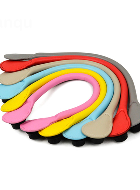 新时尚Obag Classic mini大中包通用多色PU皮革长短圆皮提手肩带