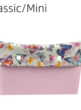 2025 Obag Classic Mini大中包帆布印花纤维布大中围领包配件