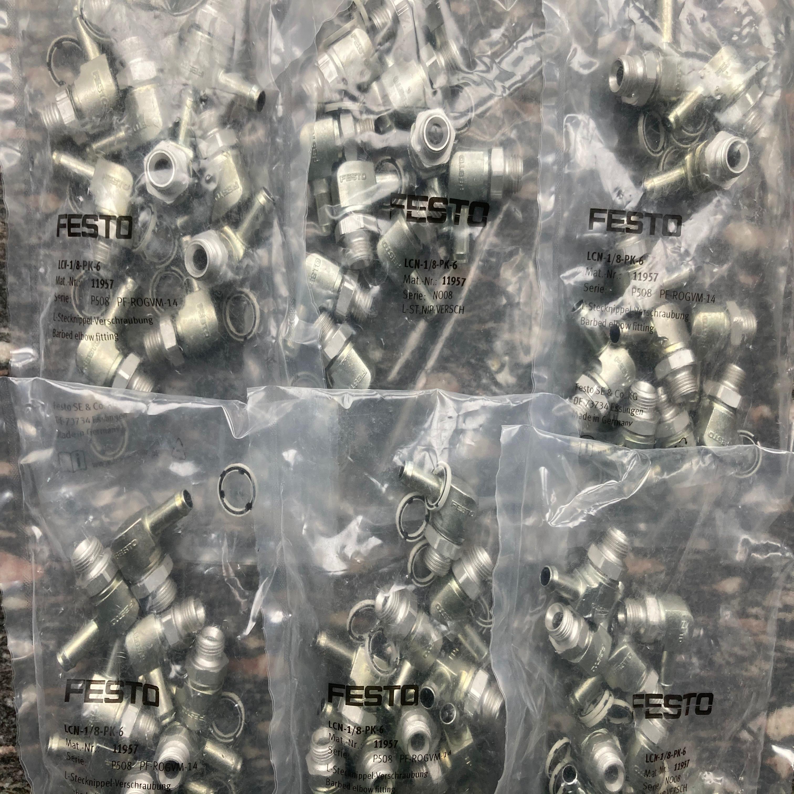 FESTO 11957  LCN-1/8-PK-6  接头 ！