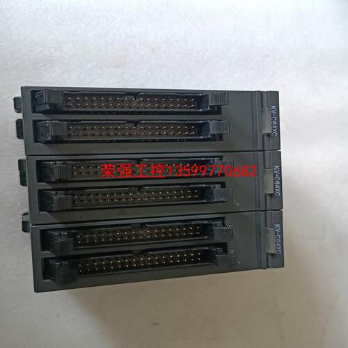 【荣强工控】基恩士KV-C64XC,3pcs,有二个卡扣断了，测试ok,