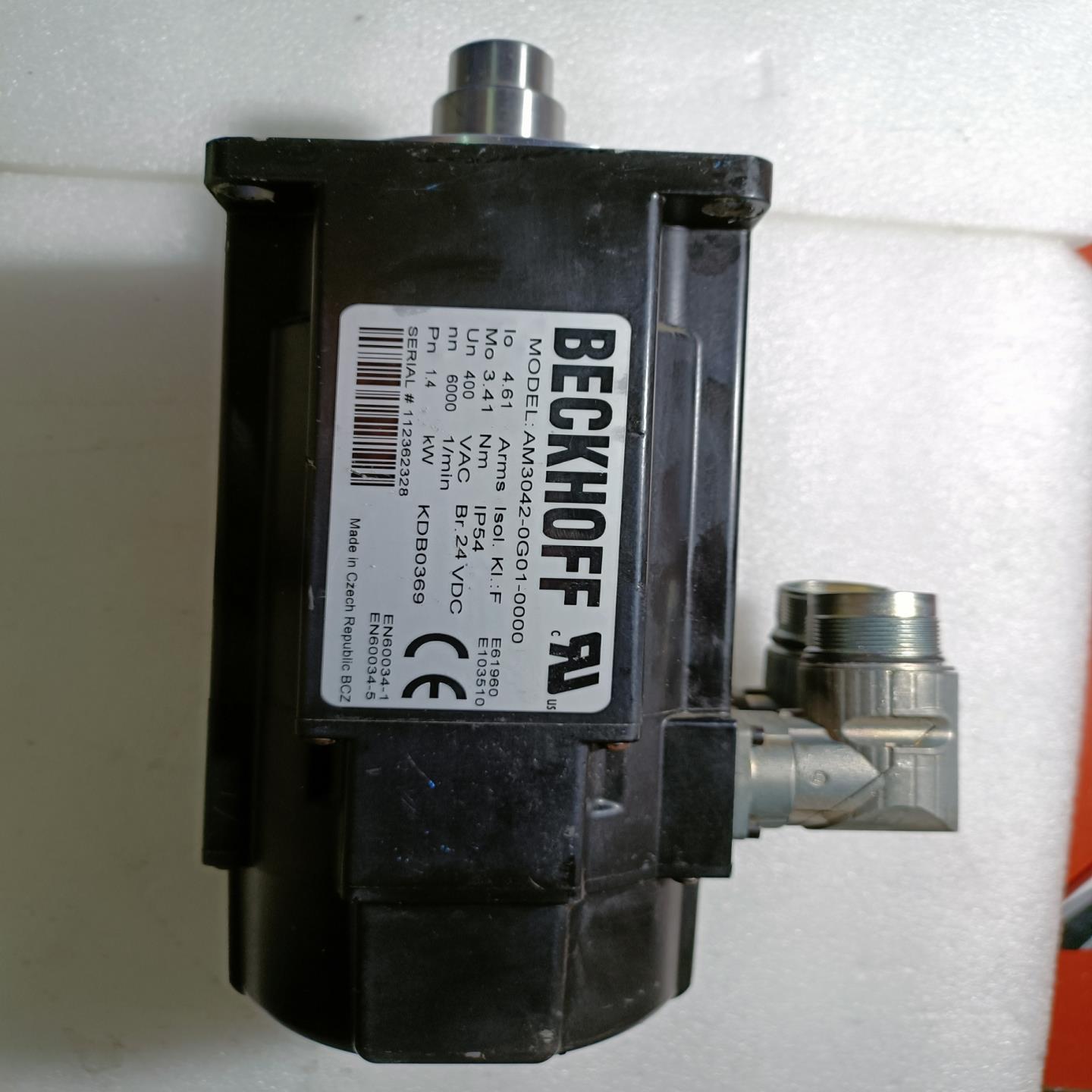 （设备配件）0成0000KWG01 倍福伺服电机1.4- AM3042-