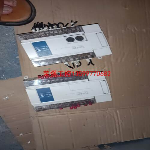 【荣强工控】信捷xc3 24r 拆机功能正常。成色不错，有意私聊