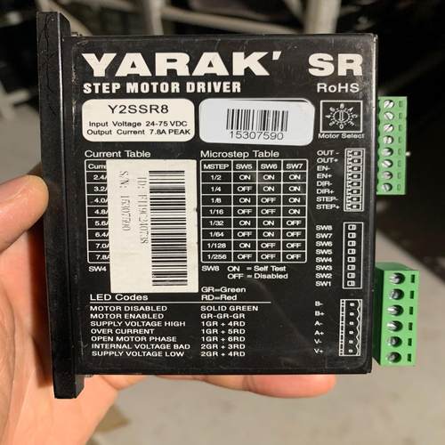 YARAK'SR信浓步进驱动器Y2SSR8，Y2SD2-S1