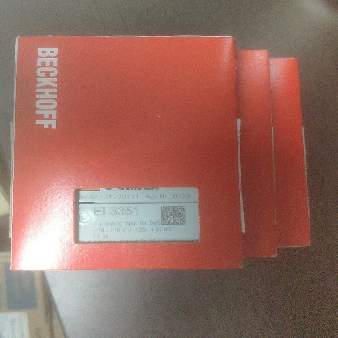 全新倍福模块EL3351，不讲价