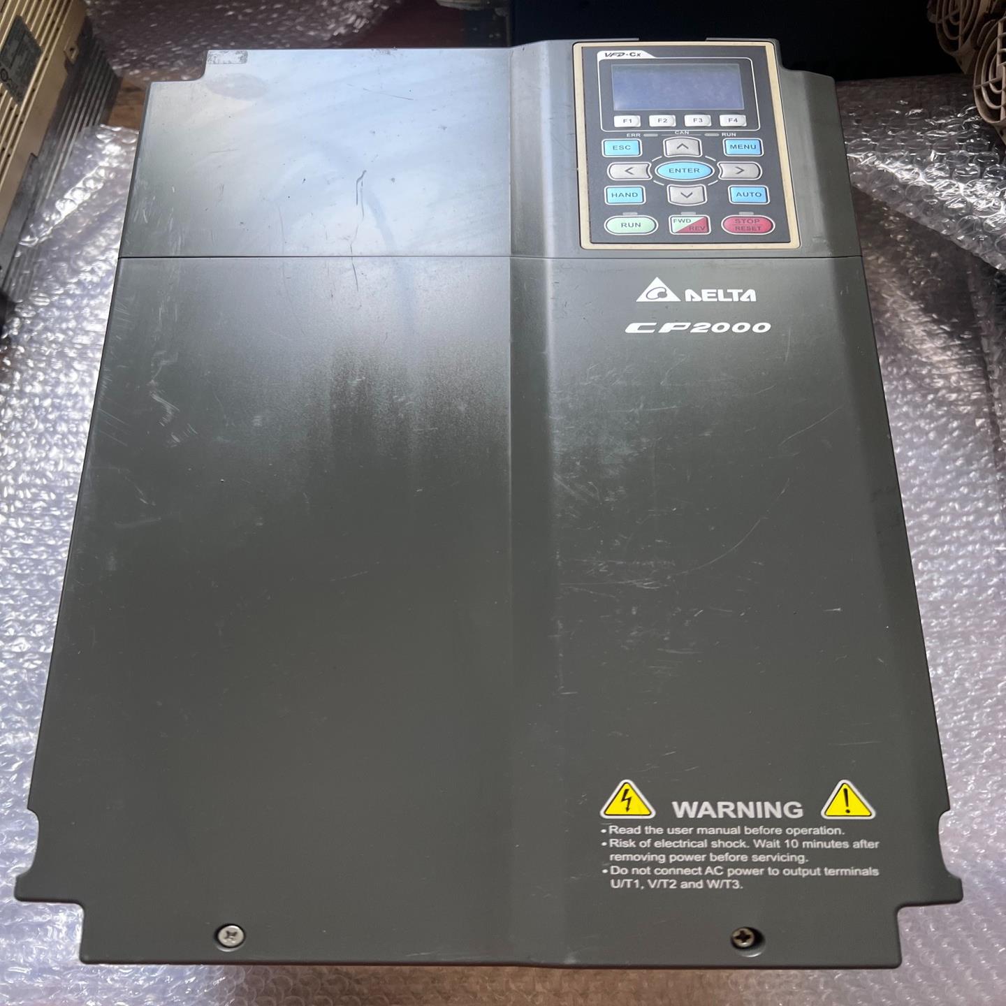 (设备配件)变频器KW拆机22VFD300CP43B台达CP2000-,