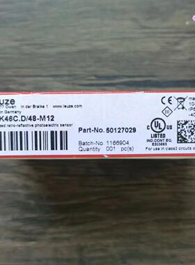 全新原装正品 劳易测 PRK46C.D/48-M12 传感器