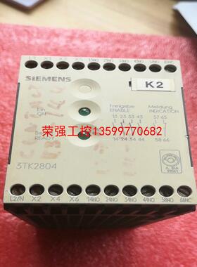 【荣强工控】二手西门子安全继电器3TK2804-0AC2实物拍3TK28