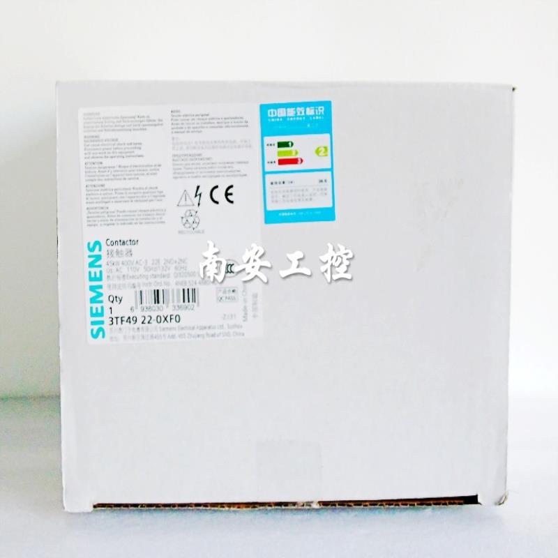 3TF49 接触器 3TF4922-0XF0 AC110/220V 3TF49 22-0XM0 2N0+2NC