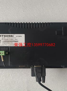 【荣强工控】威纶通触摸屏，MT6056i功能包好，图片如图所示。