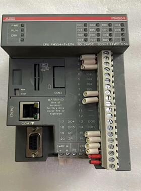 （设备配件）ABB CPU模块PM554-T-ETH，功能包好，成色如图