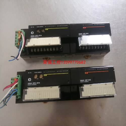 【荣强工控】九九新欧姆龙模块DRT2-OD16，XWT-ID16两套；一