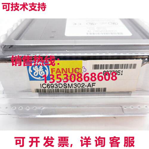 原装供应通用电气Fanuc IC693DSM302-AF模块/