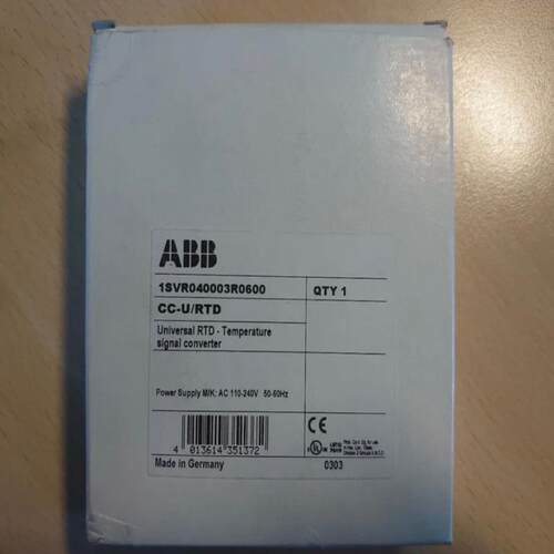 1SVR040002R0500, CC-U/RTD ABB