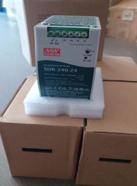 明纬SDR-240-24明纬开关电源240W24V10A高效