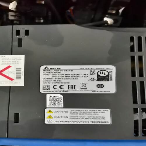 台达伺服电机B2系列400W套装