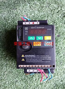 【荣强工控】欧姆龙变频器400W，3G3TC-AB004，220V，拆机