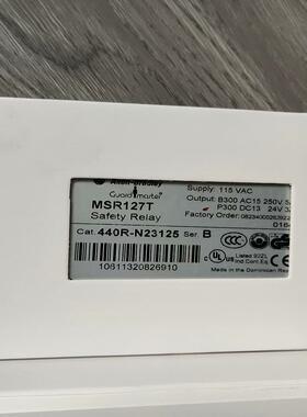 MSR127T 440R-N23125罗克韦尔安全继电器AB