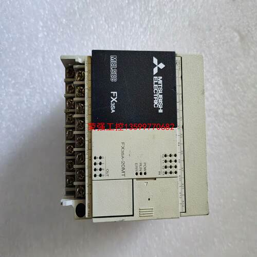 【荣强工控】三菱PLC  FX3SA-20 MR-Cn拆机件功能完好，实