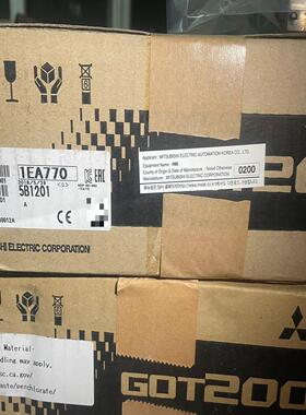 【工控自动化】三菱触摸屏GT2710-STBA一台，，未用议价