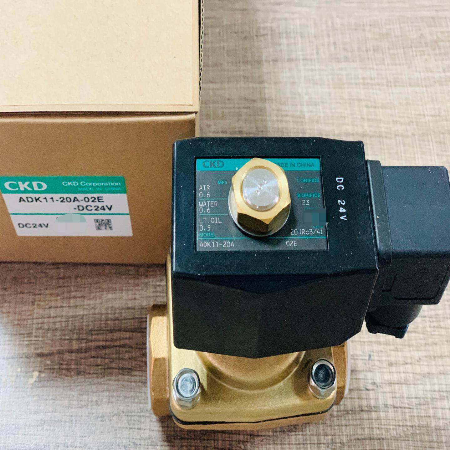 CKD电磁阀，ADK11-20A-02E-DC24V