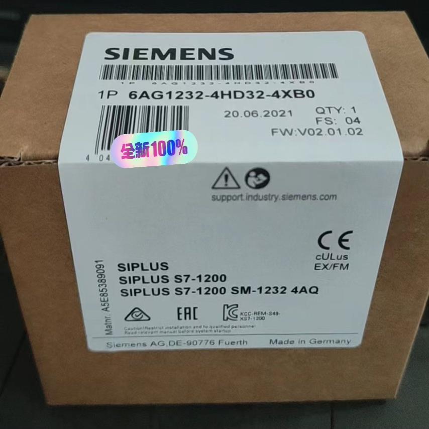 全新6AG1232-4HD32-4XB0 现货当天发