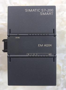 （设备配件）西门子200Smart 模拟量模块EM AQ04 成色如图，