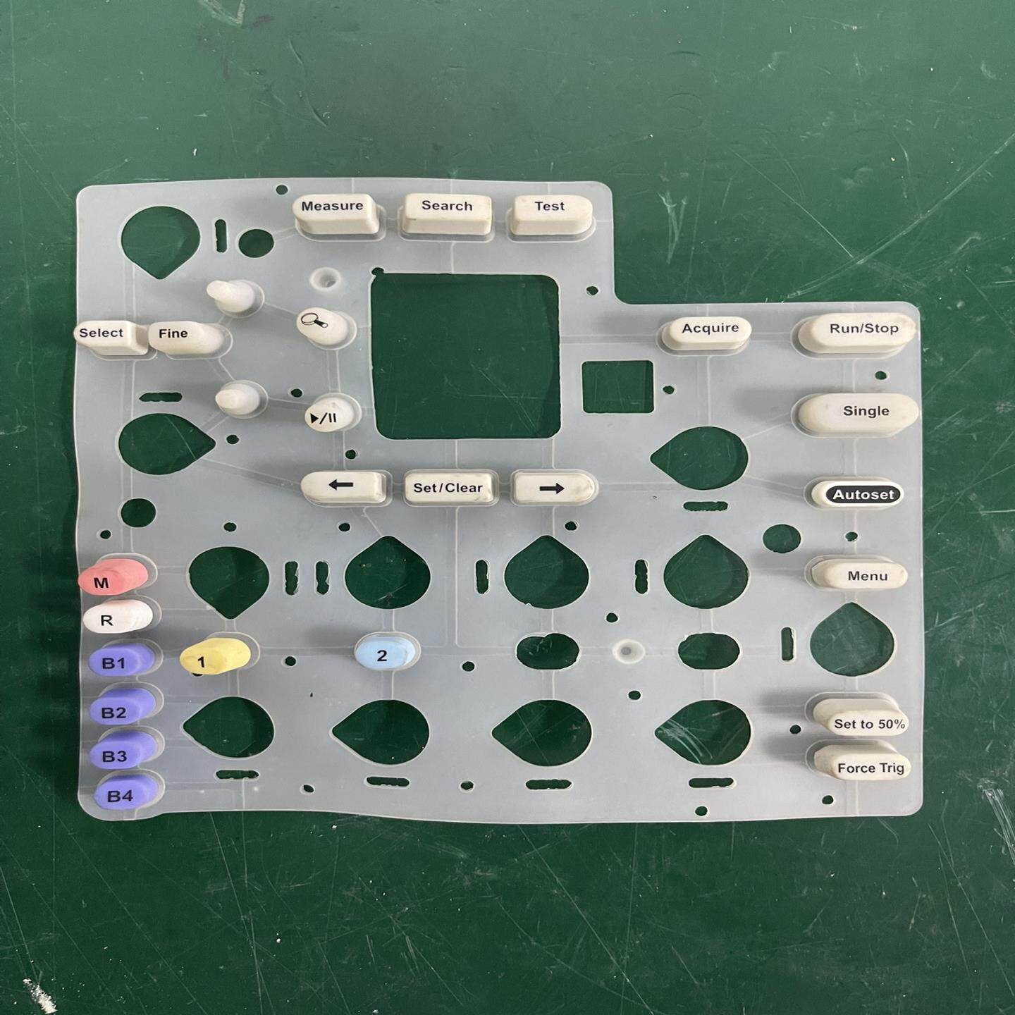 泰克mso 4012/4032/4052  示波器按键膜 实