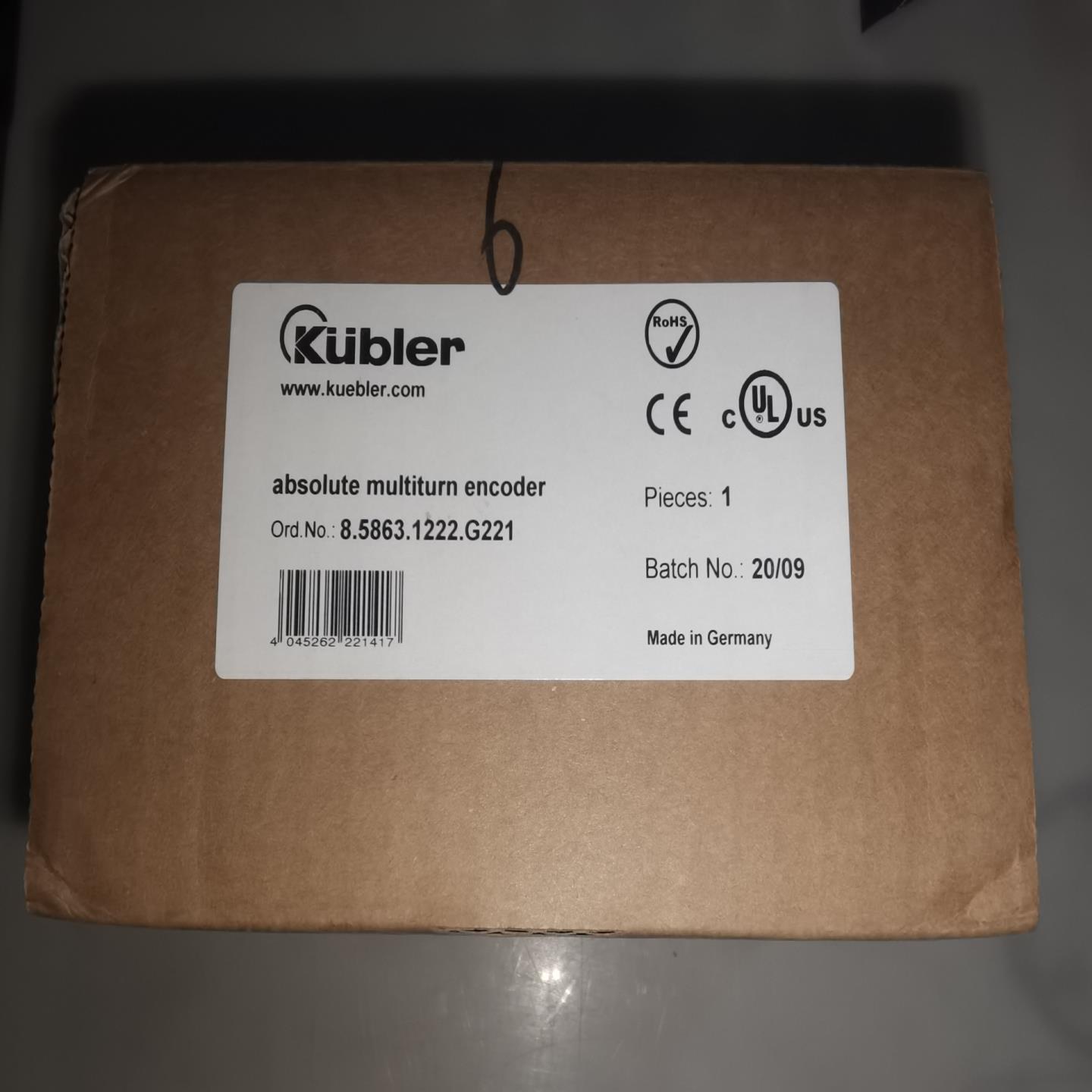 8.5863.1222.G221 KUBLER库伯勒编码器全