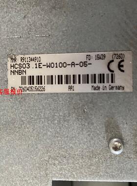 力士乐驱动器HCS03.1E-W0100-A-05-NNBN