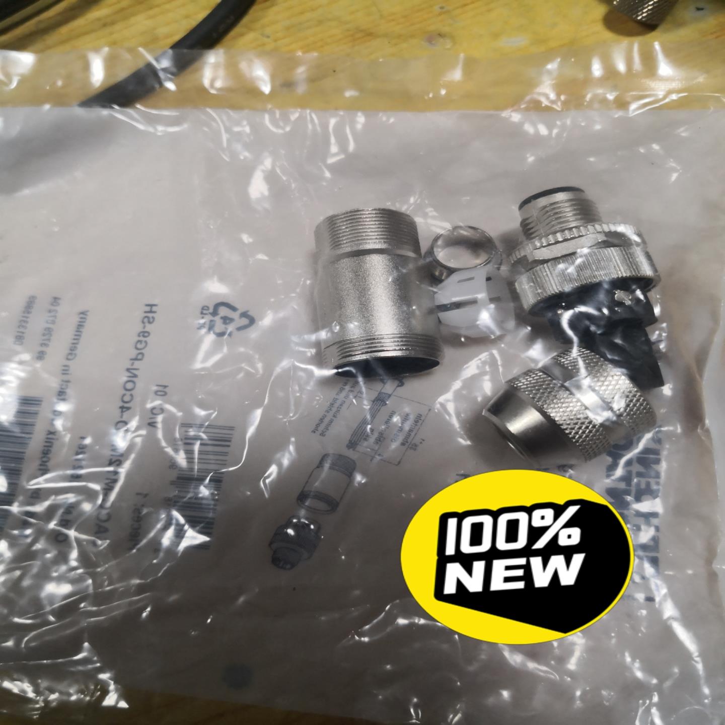 德国菲尼克斯传感器接头SACC-M12MSD-4CON-PG